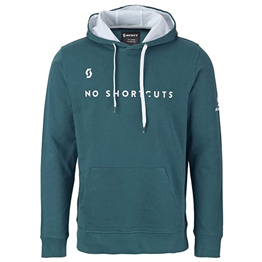 HOODIE SCOTT 50 NO SHORTCUTS - ALPINE GREEN - L